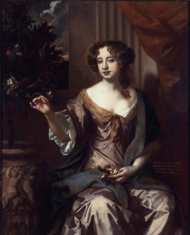 Sir Peter Lely Elizabeth, Countess of Kildare oil painting picture